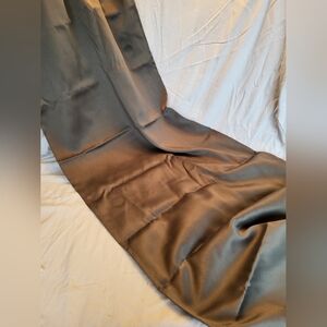 Sun Zero Barrow Energy Eff. Grommet Curtain Single Panel, 26" x 84", Gray